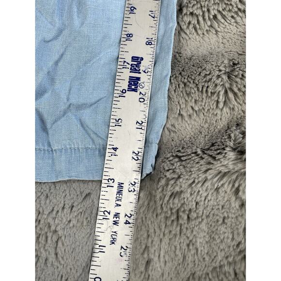 Thread & Supply Ladies Romper Chambray Stretchy Comfortable Size Xsmall - Picture 10 of 12